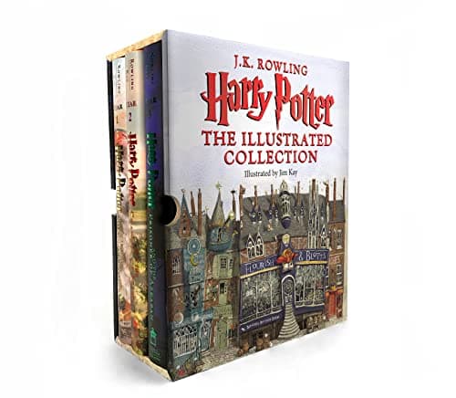 Illustrated Harry Potter Book Set