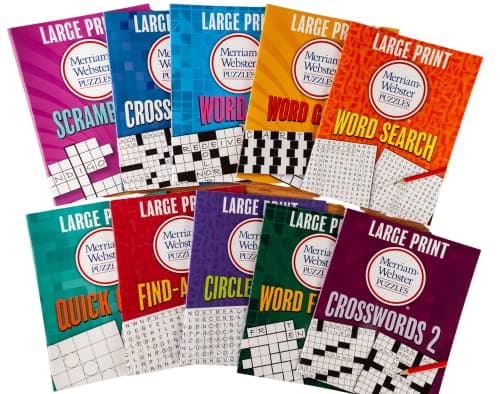 Large Print Puzzle Book