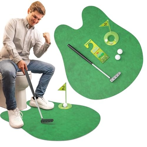 Potty Putter Toilet Time Golf Game