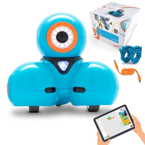 Wonder Workshop Dash Robot - Coding Robots for Kids 6+ - Voice Activated STEM Robot Toys - Interactive, Educational & Programmable