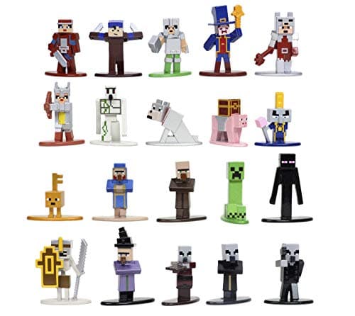 Minecraft 20-Pack Wave 4 1.65” Die-cast Figures