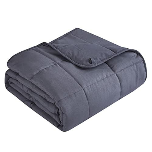 Topcee Weighted Blanket for Adults (20 lbs, 60" x 80") Queen Size Soft Cooling Heavy Blanket Sleeping, Apply to 190-210 lbs Body, Thick Breathable Blanket with Glass Bead, Easy Care