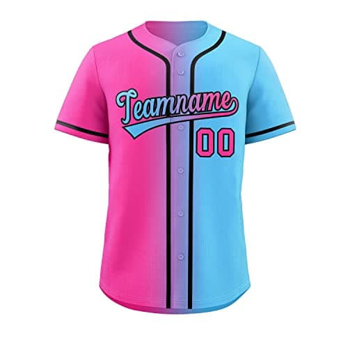 KXK Custom Baseball Jersey Stitched Personalized Baseball Shirts Sports Uniform for Men Women Boy