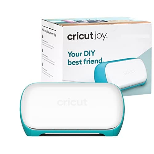 Cricut Joy Machine & Digital Content Library Bundle - Includes 30 Images in Design Space App - Portable DIY Smart Machine for Creating Customized Cards, Crafts, & Labels Blue