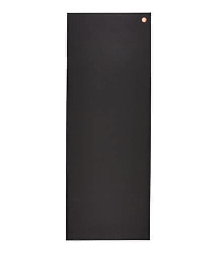 Manduka PRO Yoga Mat – Premium 6mm Thick Mat, Eco Friendly, Oeko-Tex Certified, Free of ALL Chemicals, High Performance Grip, Ultra Dense Cushioning for Support & Stability in Yoga, Pilates, Gym and Any General Fitness - 85 inches, Black, 85" x 26"