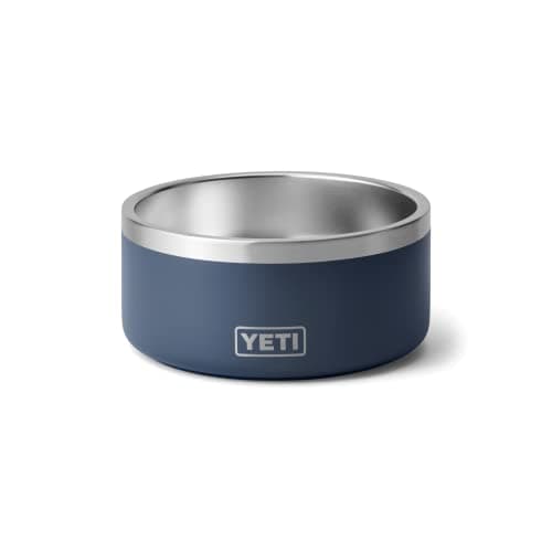 YETI Boomer 4, Stainless Steel, Non-Slip Dog Bowl, Holds 32 Ounces, Navy