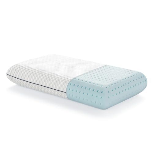 WEEKENDER Gel Memory Foam Pillow - Standard Size - 1-Pack - Medium Plush Feel - Neck & Shoulder Support - For Back, Side, & Stomach Sleepers - Home, Hotel, & Hospital Essentials