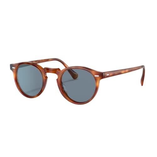 Oliver Peoples New OV 5217S 1483R8 GREGORY PECK Sun Brown/Indigo Sunglasses