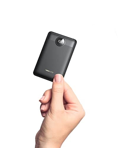 VEEKTOMX Mini Power Bank 10000mAh, 22.5W Fast Charging Small Portable Charger with PD 3.0 & QC 3.0,USB C Slim Compact iPhone Charger, Dual Output Compatible with iPhone, Samsung,Travel Must Haves