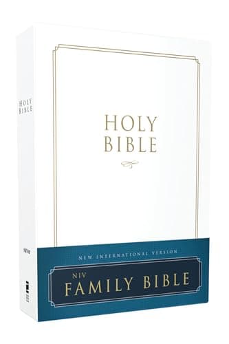 NIV, Family Bible, Hardcover, Red Letter