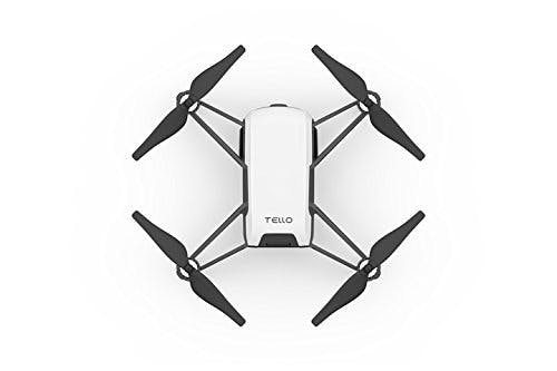 Tello Quadcopter Drone with HD Camera and VR,Powered by DJI Technology and Intel Processor,Coding Education,DIY Accessories,Throw and Fly (Without Controller) (Renewed)