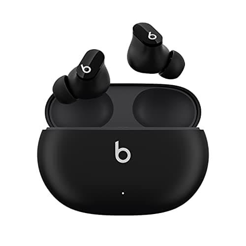 Beats Studio Buds - True Wireless Noise Cancelling Earbuds - Compatible with Apple & Android, Built-in Microphone, IPX4 rating, Sweat Resistant Earphones, Class 1 Bluetooth Headphones - Black