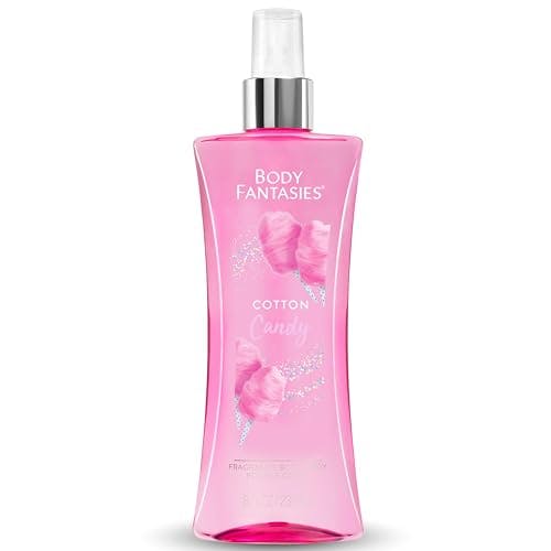 Body Fantasies Signature Fragrance Body Spray, Cotton Candy, 8 Fluid Ounce