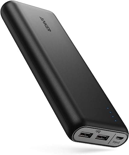 Anker 20,100mAh Portable Charger, Ultra High Capacity Power Bank with 4.8A Output and PowerIQ Technology, External Battery Pack for iPhone 15/15 Plus/15 Pro/15 Pro Max, iPad, Samsung Galaxy, and More