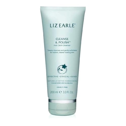 Liz Earle Cleanse & Polish Face Wash - Gentle Facial Cleanser with Moisturizing & Calming Ingredients - Boosts Hydration and Reveals Instant Radiance (200ml)