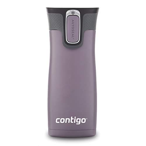 Contigo West Loop Stainless Steel Travel Mug with AUTOSEAL Lid, 16oz., Dark Plum