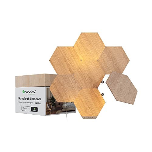 Nanoleaf Elements Wood Look Hexagons (Smarter Kit (7 Panel))