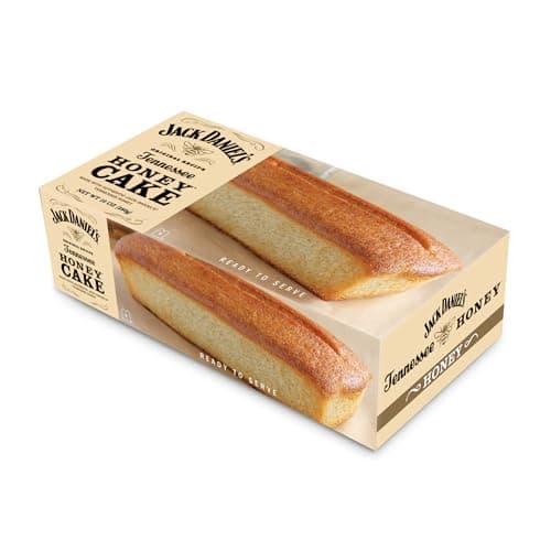 Great Spirits Baking Jack Daniel's Tennessee Honey Loaf Cake, 10 oz, Whiskey-Infused Ready-to-Serve Gourmet Treat, Rich and Creamy Dessert Perfect for Coffee, Cakes and Pastries