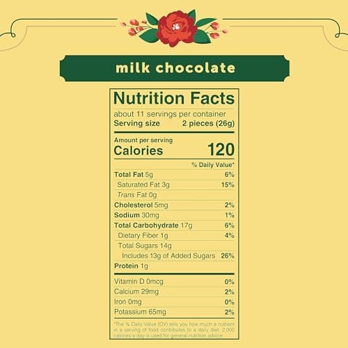 Whitman's Sampler Mother's Day Milk Chocolates Gift Box, 10 Ounce (22 Pieces)