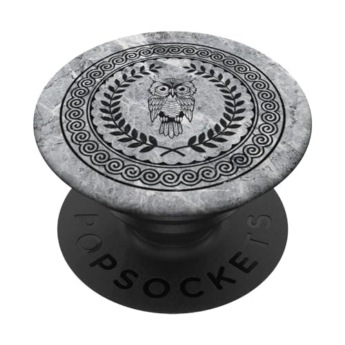 Athena Greek God of War and Wisdom PopSockets PopGrip: Swappable Grip for Phones & Tablets PopSockets Standard PopGrip