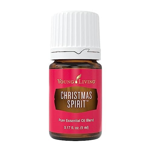 Christmas Spirit Essential Oil Blend by Young Living - 5ml Bottle for Holiday Cheer - Joyful and Festive Aroma - 100% Pure, Therapeutic-Grade Essential Oil