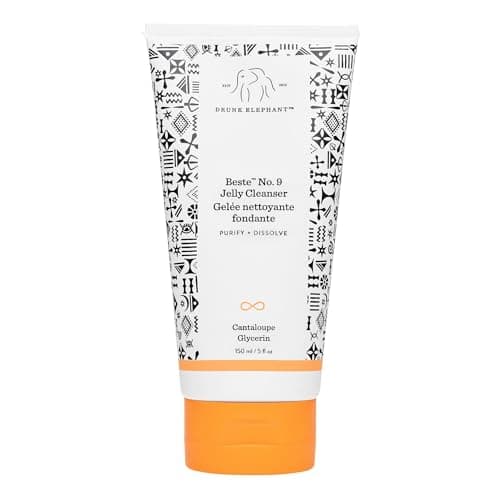 Drunk Elephant Beste No. 9 Jelly Cleanser - 150 ml/5 fl oz - Travel-Size Gel Face Wash - Clean Clinical Skincare - Cruelty-Free - Dermatologist-Tested - Free of Essential Oils, Silicones & Fragrance