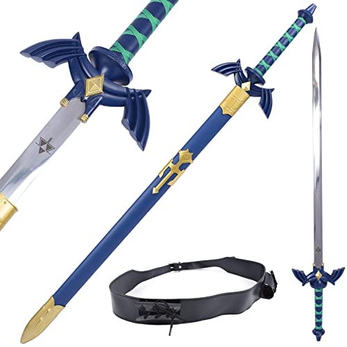 41'' Legend of Zelda Link Master Sword Metal Replica Sword Suitable for Cosplay Prop Lovers Collection，Not Sharp