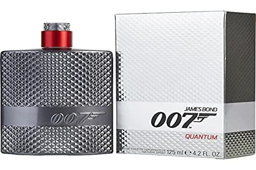 James Bond 007 Quantum Eau de Toilette Spray, 4.2 Ounce