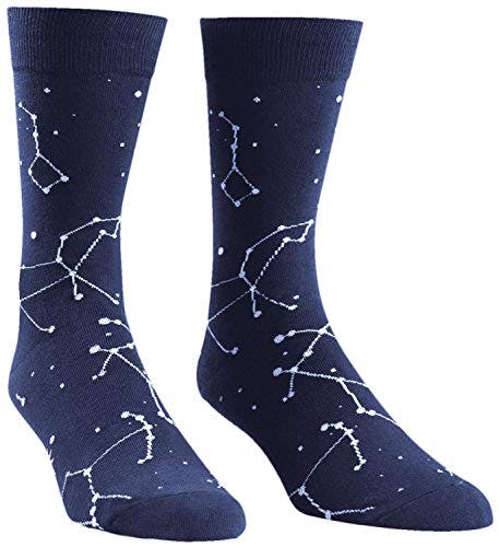 Sock It To Me Men's Stars Constellation Crew Socks