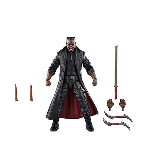 Marvel Hasbro Legends Series Blade, Knights Collectible Comics 6 Inch Action Figures, Legends Action Figures