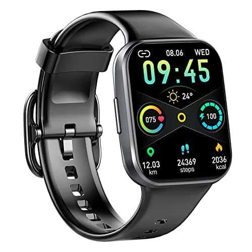 Smart Watch, 2023 Fitness Tracker Watch for Men Women, 1.69'' Touch Smartwatch Fitness Watch with Heart Rate Monitor/Pedometer/Sleep Monitor, 25 Sports Waterproof Activity Tracker for Android Molocy