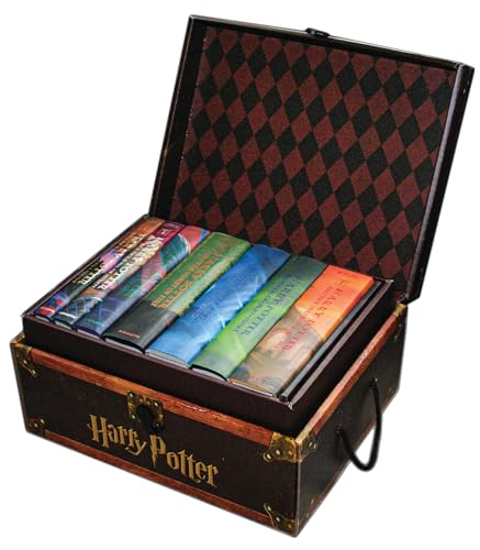 Harry Potter Hardcover Trunk Chest Boxed Set: Books 1-7