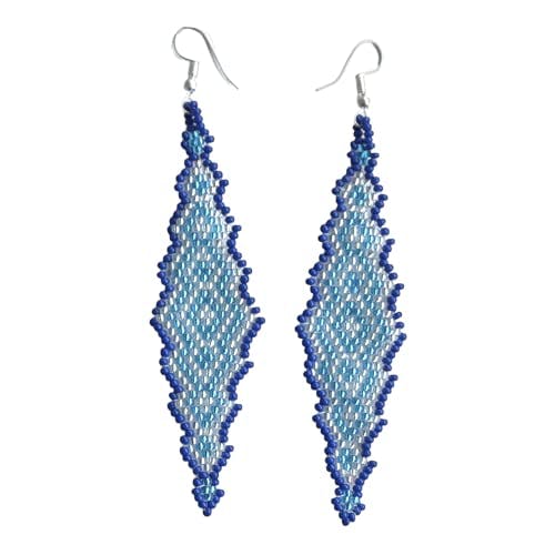 Diagonal Step Earrings | by Woza Moya (Come Spirit of Change) | Handmade by The Hillcrest AIDS Centre Trust Crafters in South Africa