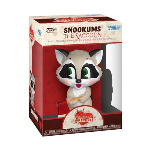 Funko Pop! Vinyl Figure: Villainous Valentines - Snookie The Raccoon