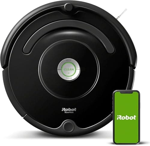 iRobot Roomba 675 Robot Vacuum-Wi-Fi Connectivity, Compatible with Alexa, Good for Pet Hair, Carpets, Hard Floors, Self-Charging (Renewed)