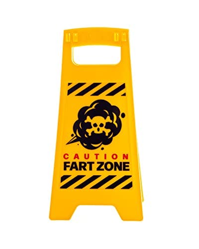 Boxer Gifts 'Fart Zone' Desk Warning Sign | Hilarious Desk Accessory | Great Fun Gift for Colleagues