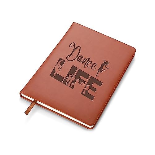 LBWCER Dance Student Journal -Dance Teacher Gifts -5.8 x 8.4 Blank Lined Journal Notebook for Dancers-Dance Lover Notebook (Dance)