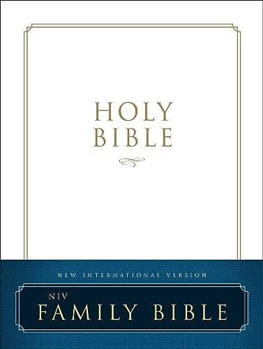 NIV, Family Bible, Hardcover, Red Letter