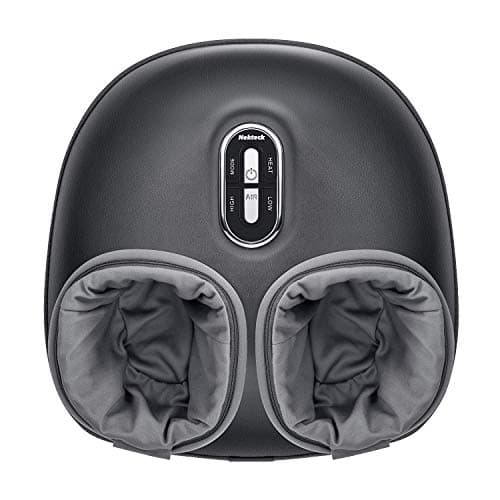 Nekteck Shiatsu Foot Massager with Heat, FSA Eligible Deep Kneading Therapy Air Compression, HSA Feet Massage Improve Blood Circulation Foot Wellness Soothing Pain Relief, Relax for Home Office Use