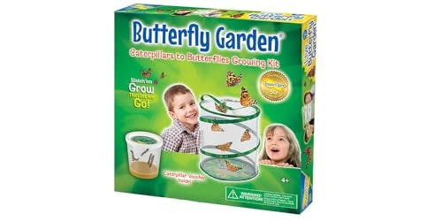 Painted Lady Butterfly Kit - Habitat, STEM Journal, & Voucher for Chrysalis Log & Caterpillars - Grow Your Own Butterfly Kit
