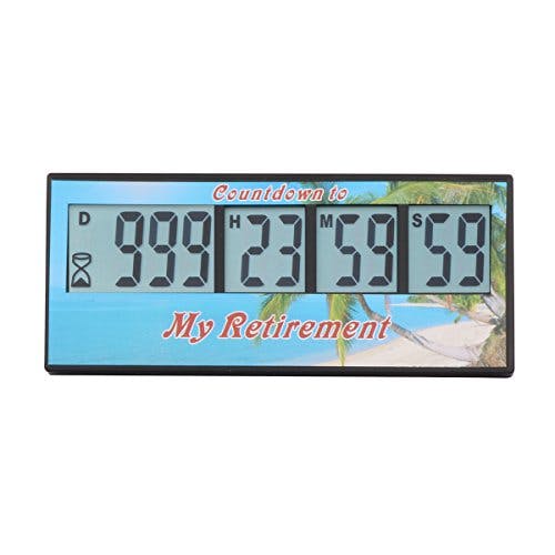 A AIMILAR Digital Retirement Countdown Timer 999 Days Count Down Timer
