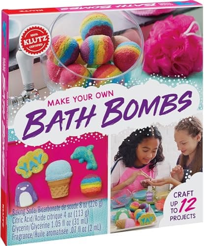 KLUTZ Make Your Own Bath Bombs Activity Kit