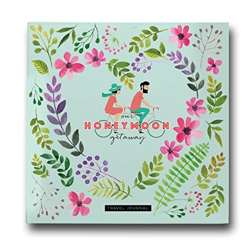 Honeymoon Travel Journal, Record-Book Trip Together, Save All Experiences On This Memory Album, A Just Married Present or Gift Like No Other. For Anniversary for Him and Her