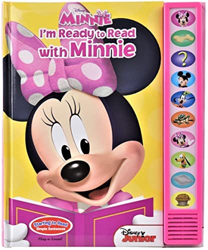 Disney Minnie Mouse - I'm Ready to Read with Minnie Sound Book - PI Kids