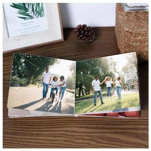 Personalized Memory Photo Album Book Custom Christmas Family Birthday Gifts for lovers kids friends idols
