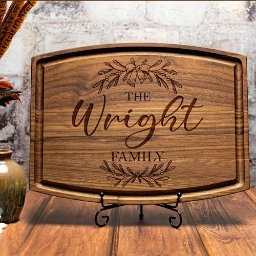 Tayfus Personalized Cutting Board, Engraved Wood Cutting Boards - Customized Gifts of Charcuterie Boards, Handmade Personalized Gifts, Christmas - Wedding Gifts, Couple Gifts & Housewarming Gift Ideas