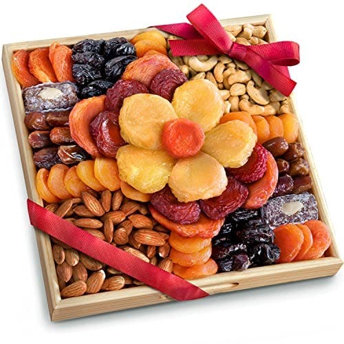 A Gift Inside Flora Dried Fruit and Nut Tray
