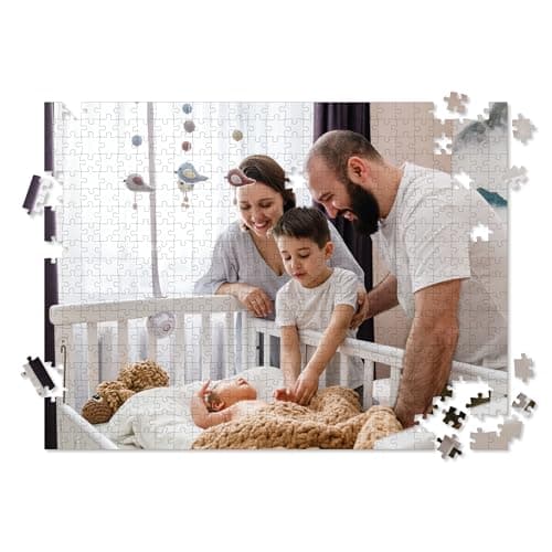 I See Me! Custom Jigsaw Puzzle for Adults - 500 Piece, Family Reunion & Wedding Puzzle - Horizontal/Landscape