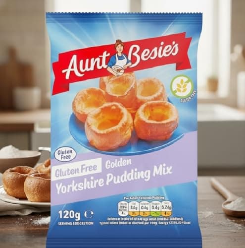 Aunt Bessie Yorkshire Pudding Mix 120g (Pack of 3)