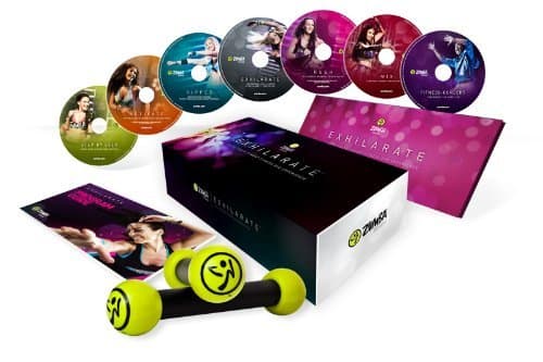 Zumba Exhilarate Body Shaping System DVD Set Athletics, Exercise, Workout, Sport, Fitness